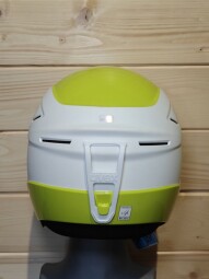 PRILBA UVEX RACE+ WHITE-LIME FIS 53-54CM